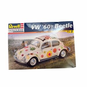 Revell Monogram VW '60's Beetle 1/25 Scale Plastic Model Kit 85-7143 SEALED